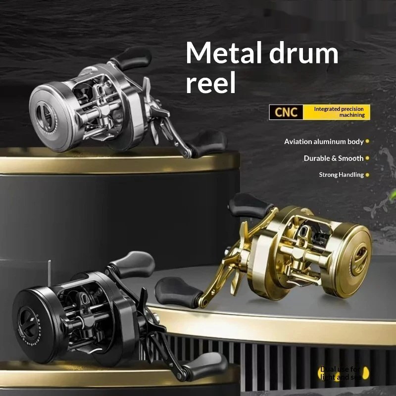 Trolling Reel - Korkmas S300 Full Metal Drum Fishing