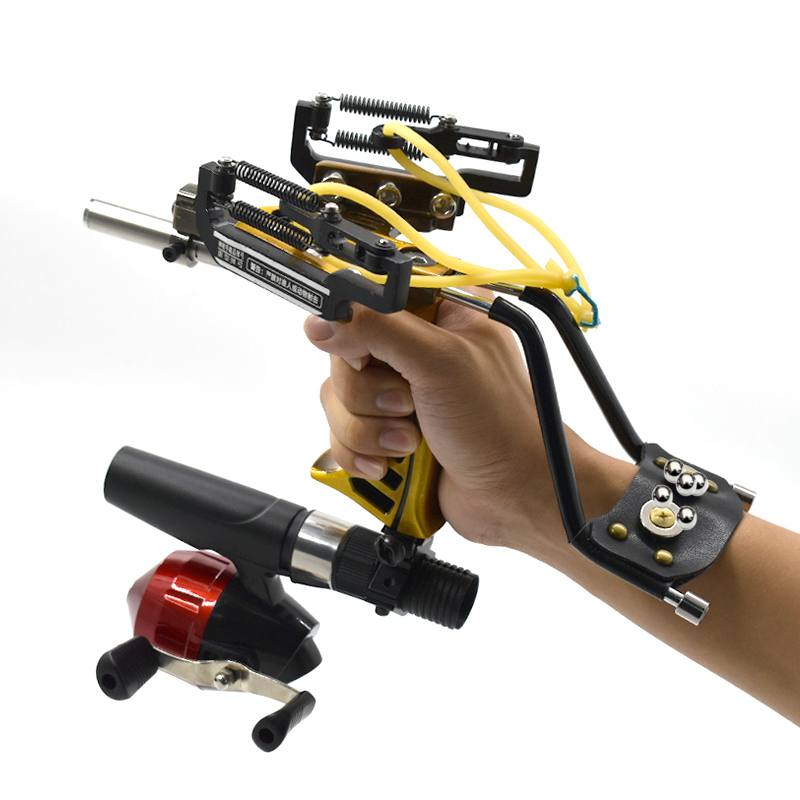 Upgraded Hand-held Metal Sling - Conventional Reel ulasan dan harga