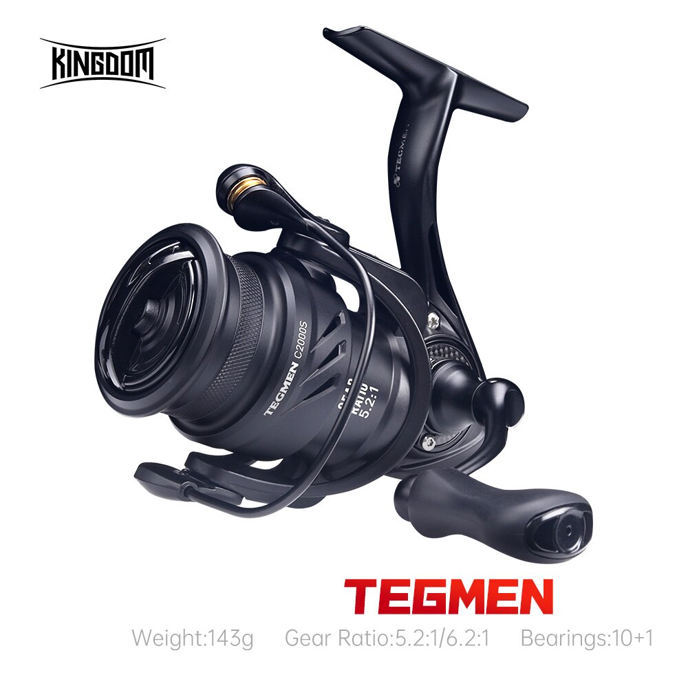 Kingdom Tegmen 5.2:1 6.2:1 143 - Trolling Reel ulasan dan harga
