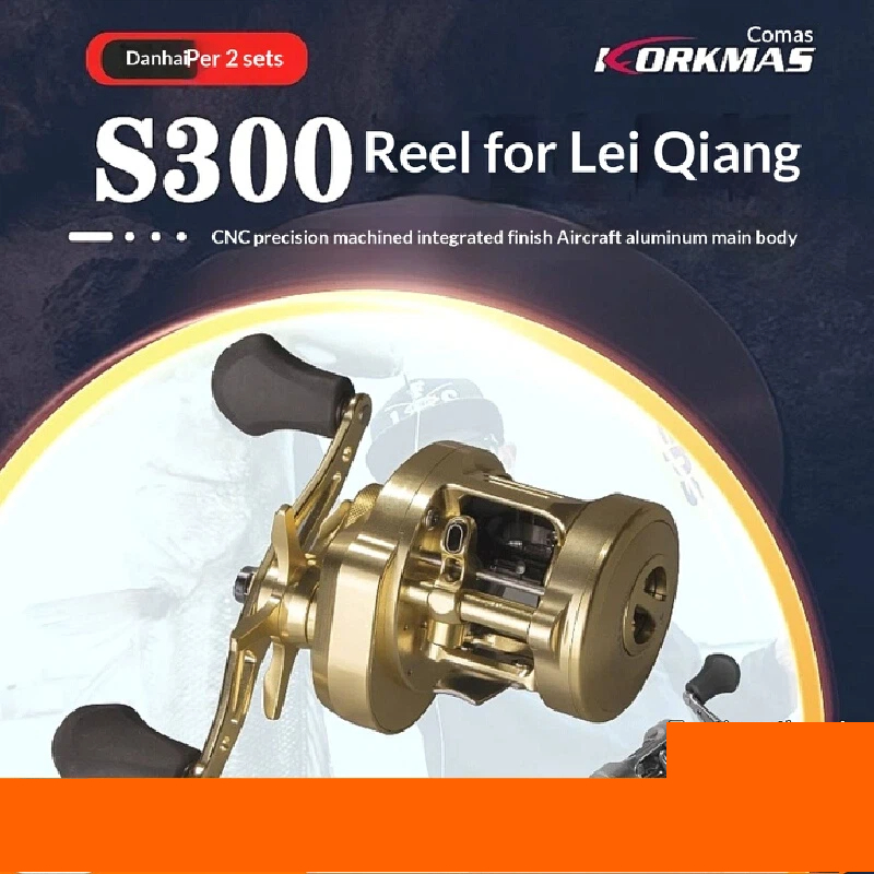Korkmas S300 Full Metal Drum F - Trolling Reel ulasan dan harga