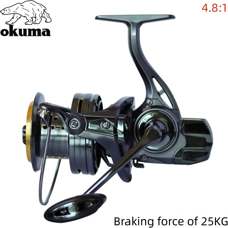 OKUMA Fishing Reel 8000-14000  - Abu Garcia Reel Max ulasan dan harga