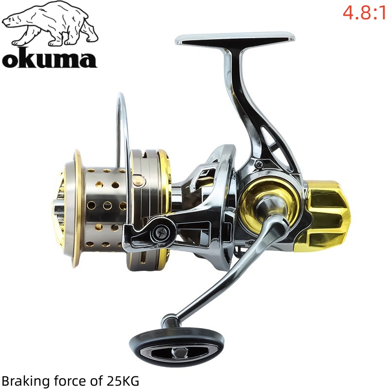 OKUMA Fishing Reel 8000-14000  - Abu Garcia Reel Max ulasan dan harga