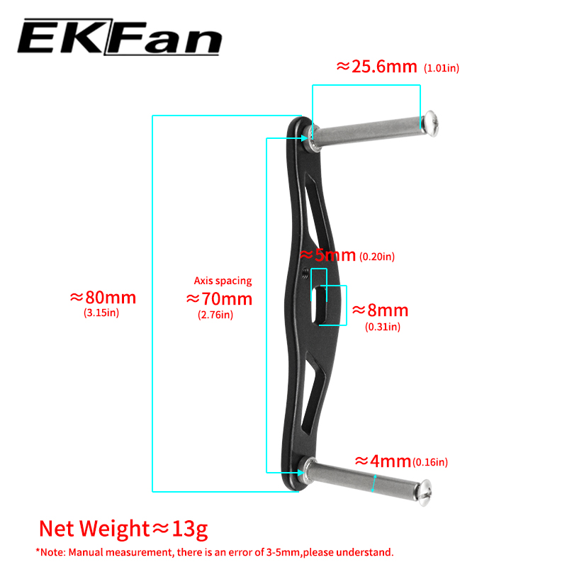 EKFan 80MM Aluminum Alloy Bait - Spincast Reel ulasan dan harga