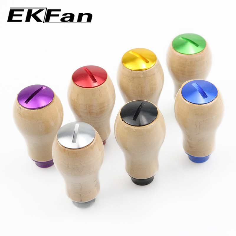 EKFan Cork Fishing Reel Knob f - Trolling Reel ulasan dan harga