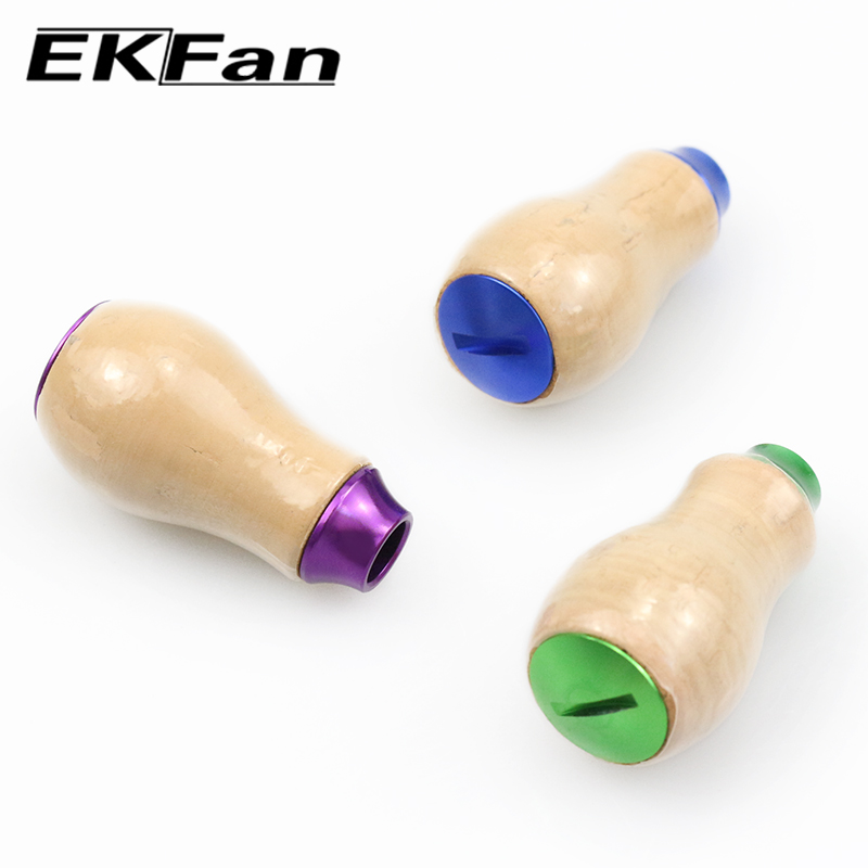 EKFan Cork Fishing Reel Knob f - Trolling Reel ulasan dan harga