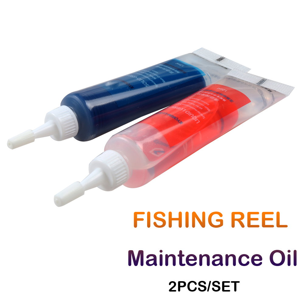 2Pcs Fishing Reel Maintenance  - Reel Oil ulasan dan harga